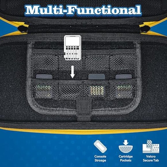 Hyperkin Limited Edition Official Cap'n Crunch Hard Shell Travel Carrying Case! - Picture 3 of 4